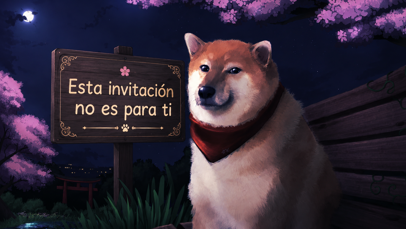 Esta invitación no es para ti
